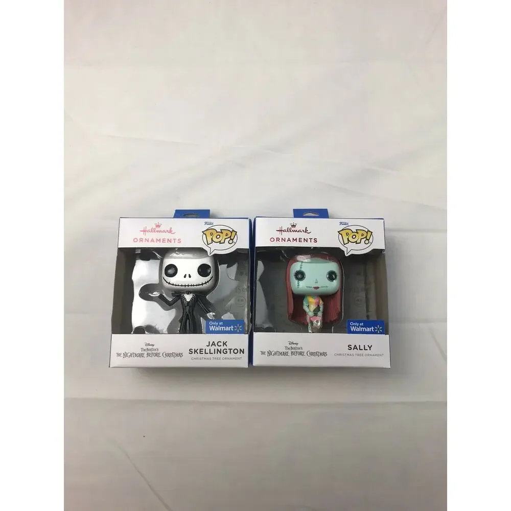 2021 Hallmark Funko POP! JACK SALLY Nightmare Before Christmas‎ Ornament Walmart